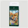 Faber-Castell Set Penne Pitt Artist Pen Brush Faber-Castell, 6 Colori Estivi