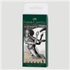 Faber-Castell Set Pitt Artist Pen Faber-Castell, 6 Penne Nere
