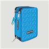 Giotto Astuccio 3 Zip Stilnovo Giotto, colore azzurro