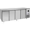 Tavolo Frigo Congelatore Negativo 4 Porte Gn1/1 Bt - Temp. -22°c/-17°c Dim. Cm 223x70x85h