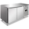 Tavolo Frigo Refrigerato Positivo 2 Porte Gn1/1 - Snack 2100 Tnf - Temp. -2°c/+8°c Dim. Cm 136x60x86h