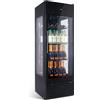 Cantinetta - Vetrina Frigo Vini Climatizzata Multi Temperatura 128 Bottiglie -tn - Temp. +2°c/+18°c - Dim. Cm. L66,8xp78,1xh200