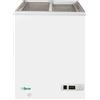 Congelatore A Pozzetto Statico - Mod. G-sd100s - Porte Scorrevoli In Vetro - Temp. -18°c - Dim. Cm L58xp52xh81
