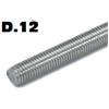 marca Barre filettate mm.D.12 ferro zincato mt.1