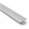 ARCANSAS S.R.L. Profili in alluminio anodizzato argento a T mm 30x15x1,5 - da mt. 1