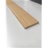 marca Battiscopa in legno liscio colore frassino naturale mm 70 mt 2.45
