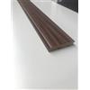 marca Battiscopa in mdf colore noce mm 80 per mt 2.40