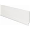 PROGRESS Battiscopa in pcv espanso colore bianco H mm 70 lunghezza mt 2
