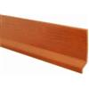 PROGRESS Battiscopa in pvc espanso colore noce H mm 70 lunghezza mt 2