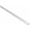 ARCANSAS S.R.L. Profili in alluminio anodizzato argento piatto mm 15x2 - da mt.1