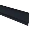 marca Battiscopa in pvc nero mm 70X9 X 2 mt