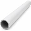 PROGRESS Profili in alluminio anodizzato argento tubo tondo mm 18x1 - da mt.2ml