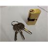 CORNI CILINDRETTO CORNI OVALE MM.54(22+22) CON 3 CHIAVI