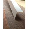 ARCANSAS profili pvc bianco angolare a l mm 40x10x1 - da 2 mt.