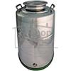 MILANO Contenitore olio lt.50/cpr - acciaio inox 18/10 - milano