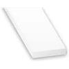 ARCANSAS S.R.L. Profili pvc bianco piattina mm 24x3 - da 1 mt.