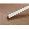 ARCANSAS S.R.L. Profili pvc bianco quadro pieno mm 10 - da 1 mt.