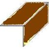 ARCANSAS S.R.L. Profili pvc faggio angolare mm 20x20x1 - da 1 mt.