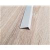 ARCANSAS S.R.L. Profili pvc grigio angolare a L mm 20x10x1 - da 2 mt.