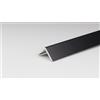 ARCANSAS S.R.L. Profili pvc grigio fumo di Londra angolare mm 25x25x2 - da 2.60 mt.