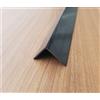 ARCANSAS S.R.L. Profili pvc nero angolare a L mm 25x20x1 da 2 mt.