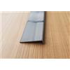 ARCANSAS S.R.L. Profili pvc nero angolare L mm 40x10x1 - da 2 mt.