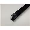 ARCANSAS S.R.L. Profili pvc nero angolare mm 20x20x1 da 2 mt.