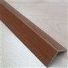 ARCANSAS S.R.L. Profili pvc noce biondo angolare mm 25x25x2 - da 2.60 mt.