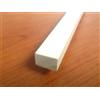 ARCANSAS S.R.L. Profilo in pvc bianco- barra rettangolare piena - mm 10x15- da mt 1