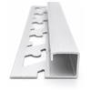 ARCANSAS S.R.L. Profilo rondcube alluminio argento mm 12.5xh250 cm