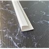 A CAPALDO S.P:A Profilo terminale in pvc - bianco - a U mm.25x15x19 H.cm.300