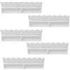 MASTRO GABRIELE Pz 5 cordolo ondina per aiuole in cemento grigio cm 97 X H 32