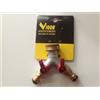 VIGOR Raccordo rapido ottone vigor rubinetto 3/4 a 2 vie rapido