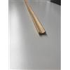 marca Guscio in legno frassino naturale liscio mm 10x22 mt 3