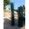 ARCANSAS S.R.L. Rotolo da mt 25 di rete elettrosaldata verde mm 50x75 h cm 120 per recinzioni