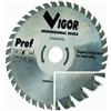 VIGOR LAME CIRCOLARI VIGOR LEGNO - 24 DENTI WIDIA - F16 MM.140