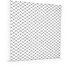 ARCANSAS S.R.L. Lamiera acciaio stirato cm 50x20 - mm 10x5.5x0.5