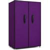 GDX Scarpiera lampo in tessuto dimensioni 60x30x90 cm colori viola , verde, grigio