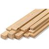 OLZ Listello murale grezzo legno abete cm 2.5x5x200