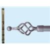 marca SCORRITENDA ETRURIA SILVER SPIRAL ALLUNGABILE DA CM 122 A CM. 213