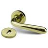 FORME MANIGLIE GOCCIA C/ROSETTA - ORO LUCIDO