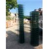 ARCANSAS S.R.L. Mt1 di rete elettrosaldata verde mm 50x75 h cm 100 per recinzioni