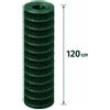 ARCANSAS S.R.L. Mt1 di rete elettrosaldata verde mm 50x75 h cm 120 per recinzioni