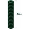 ARCANSAS S.R.L. Mt1 di rete elettrosaldata verde mm 50x75 h cm 200 per recinzioni