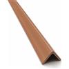 PROGRESS PROFILES SPA Paraspigolo in pvc rigido mm 25x25 mt 2.70 colore ciliegio chiaro