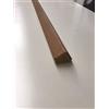 marca Paraspigolo liscio in legno colore tanganita - MM 28x28 MT 3