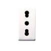 GEWISS PRESA BPASSO - GEWISS SISTEM BIANCA - GW20203 - 2P+T 16A