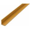 ARCANSAS S.R.L. Profili alluminio angolare a L oro mm 15x15x1 - mt. 2