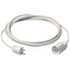 Vimar 0P32397.B Cavo Prolunga lineare 5 metri, 3G1 e P30, spina 2P+T 16 A 250 V~ standard tedesco (Schuko), bianco