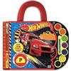 Pon Pon Edizioni Hot Wheels. Valigetta con acquerelli. I colorelli. Ediz. a spirale. Con acquerelli, pennello, pastello a cera